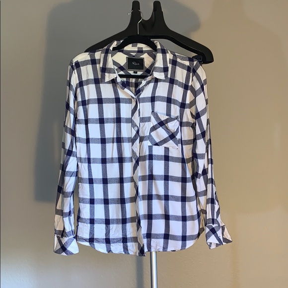 Rails Button down Small flannel - Picture 1 of 6